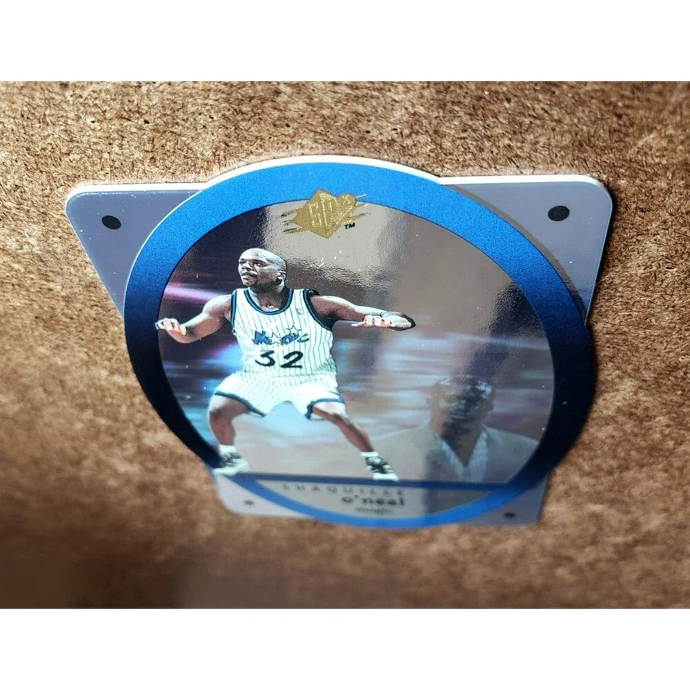 1996 Upper Deck SPx SHAQUILLE O'NEAL HOLO  Die Cut Insert Card #35 ORLANDO MAGIC